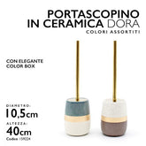 MMZ PORTASCOPINO DORA D.10,5XH.40 COL.AS IN CERAMICA